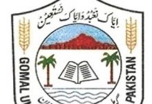 Gomal University BA BSc Date Sheet 2026