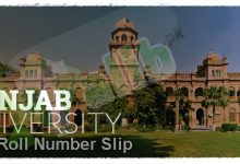 Punjab University Ma Roll No Slip 2026