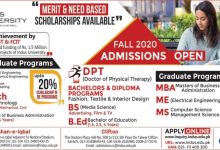 Indus University Karachi Merit List 2026