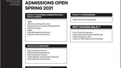 MAJU Karachi Admission Spring 2026
