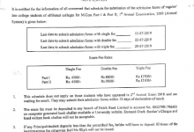 University Of Sargodha M.Com Admission 2026 Form Fees Date Schedule