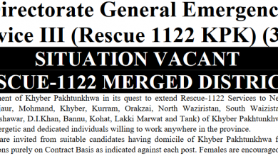 Rescue 1122 KPK Jobs 2026 7 Rescue 1122 KPK Jobs 2026