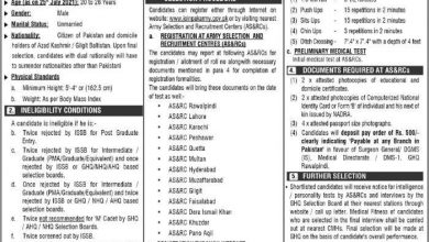 Join Pakistan Army As M Cadet 2026 Medical Corps 6 Join Pakistan Army As M Cadet 2026 Medical Corps
