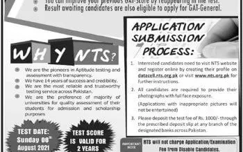 NTS GAT General 8th August Test Result 2026 Answer Keys 33 NTS GAT General 8th August Test Result 2026 Answer Keys