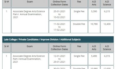 Punjab University Private BA Registration Form 2026 Last Date Fees Schedule