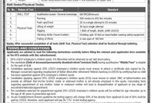LESCO ALM Job 2026 Assistant Lineman Application Form NTS