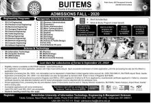 BUITEMS Admission Fall 2026