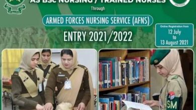 AFNS Online Registration 2026 Nursing Admissions In Pakistan Army 6 AFNS Online Registration 2026 Nursing Admissions