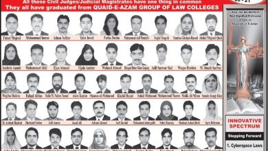 Quaid e Azam Law College Admissions 2026