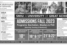 Admission Advertisement