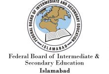 Federal Board New Syllabus 2026 9,10 Paper Pattern