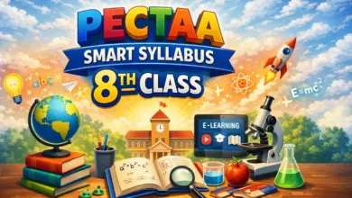PECTAA Smart Syllabus 8th Class