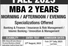 Hailey College Of Banking And Finance Admission Form 2026
