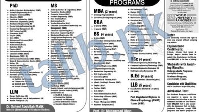 IIU Islamabad Admissions 2026