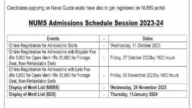 Bahria University Medical and Dental College Admission 2026-24 7 Bahria University Medical and Dental College Admission 2026