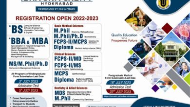 Isra University Admission 2026 Fall