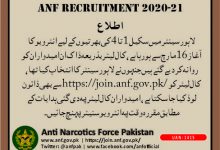 ANF Result 2026 Check Online Anti Narcotics Force