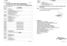 Federal Board 10th Class Date Sheet 2026