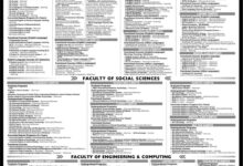 NUML University Admission 2026 Islamabad, Lahore, Multan Campus 3 NUML University Admission Advertisement 2026
