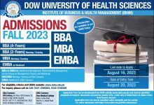 DOW University Admission 2026