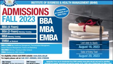 DOW University Admission 2026