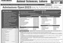 UVAS Undergraduate Admissions 2026 4 UVAS Undergraduate Admissions 2026