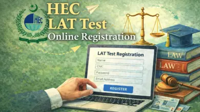 HEC LAT Test Online Registration 2026 Test Date 25 HEC LAT Test Online Registration
