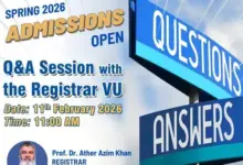 Virtual University Admissions VU Apply Online 2026 2 Virtual University Admissions