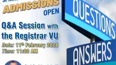 Virtual University Admissions VU Apply Online 2026 25 Virtual University Admissions